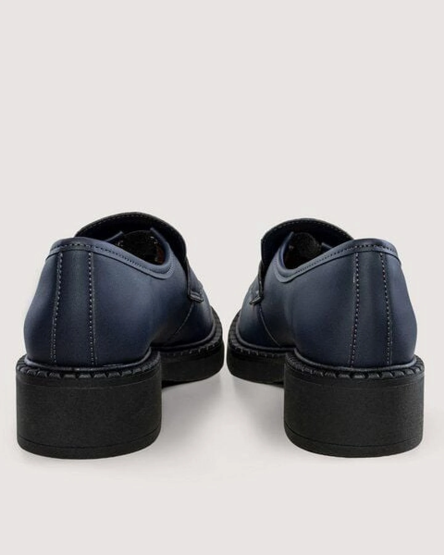 AGAZI DIANE (navy blue) - 3 in 1 corn leather loafers (vegan, plant-based) – Ansicht 3