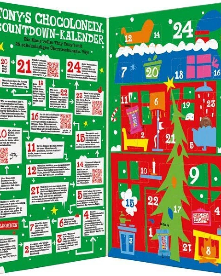 Adventskalender Tony´s Chocolonely