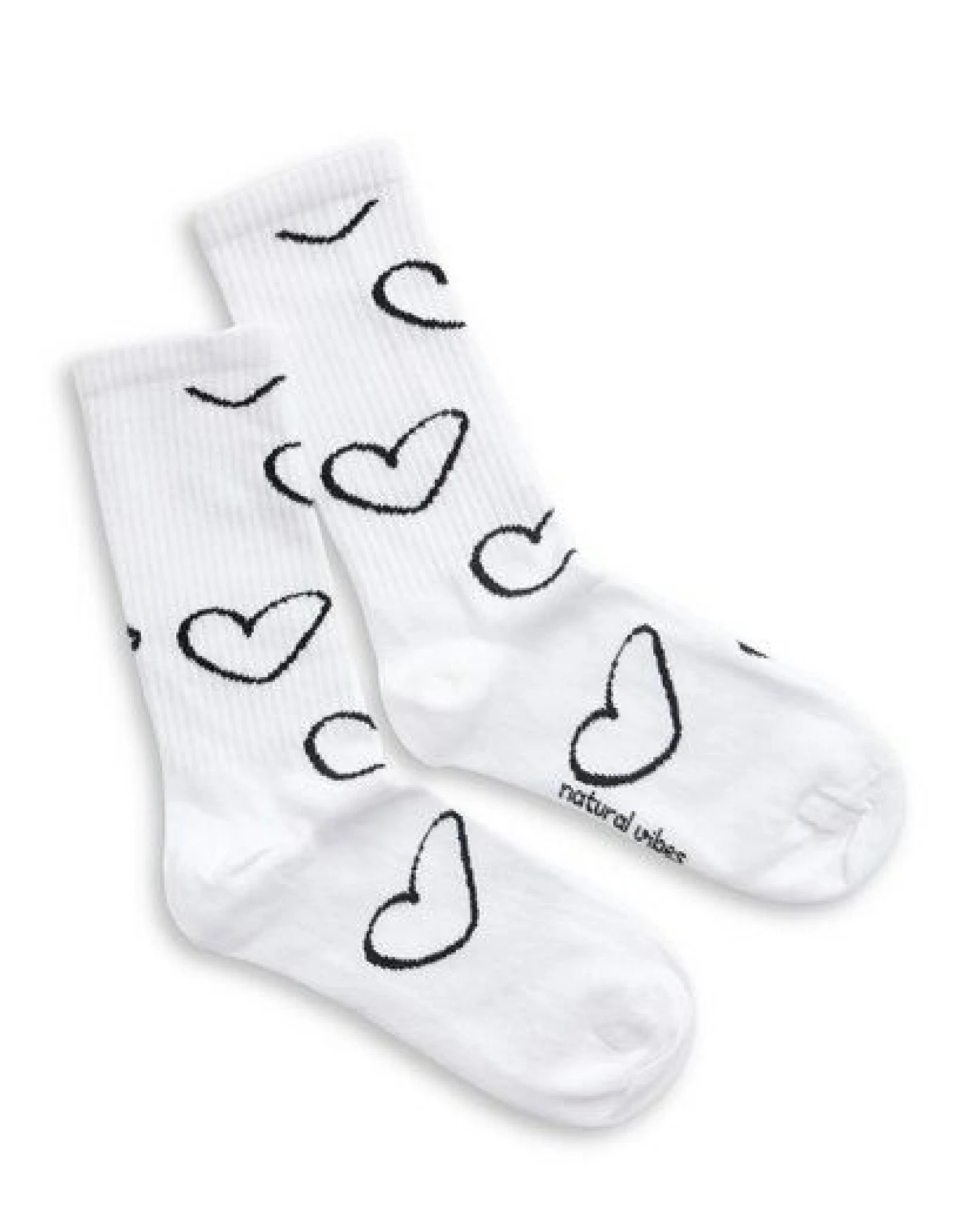 Natural Vibes Herzen Socken Bio GOTS – Ansicht 3