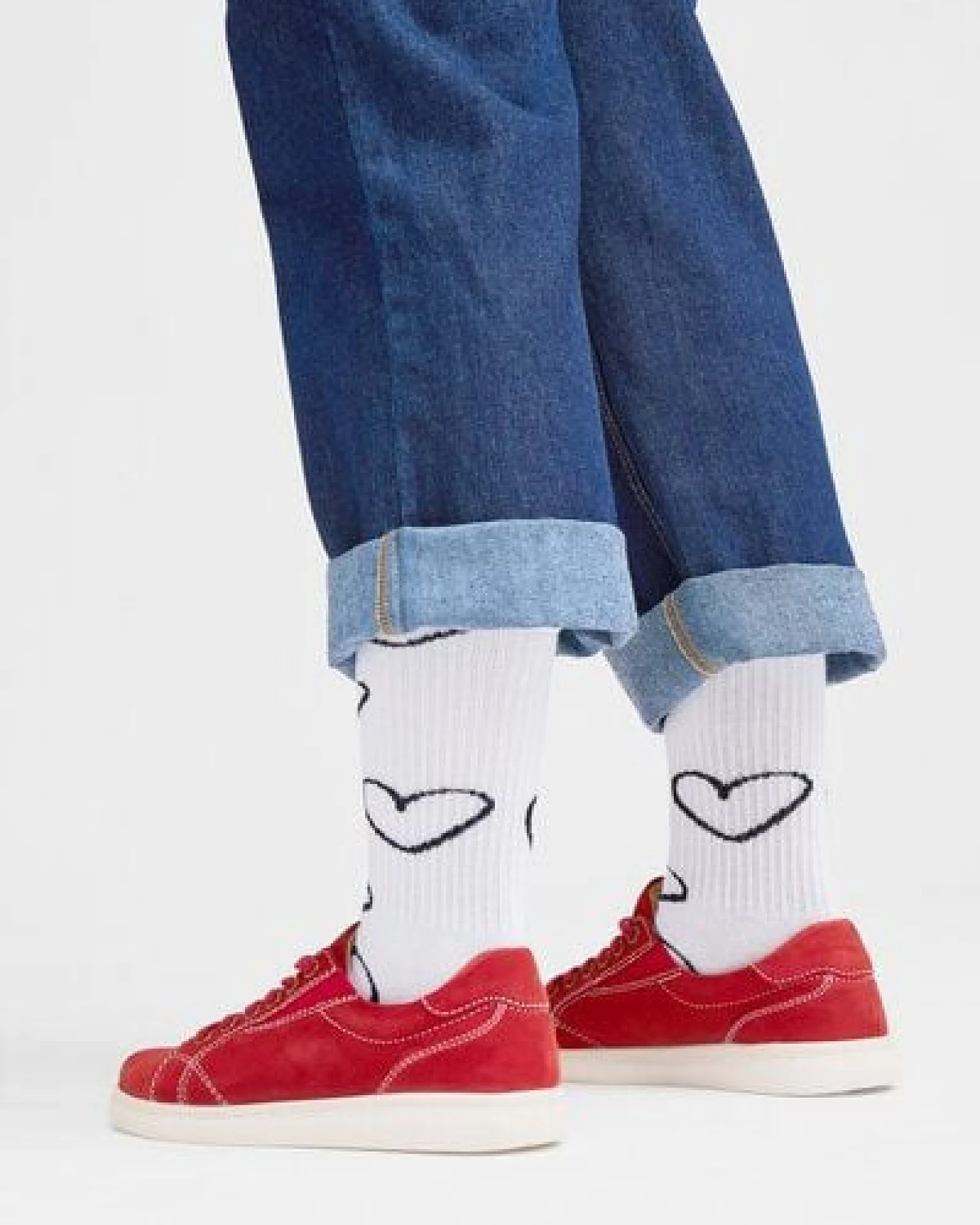 Natural Vibes Herzen Socken Bio GOTS – Ansicht 4
