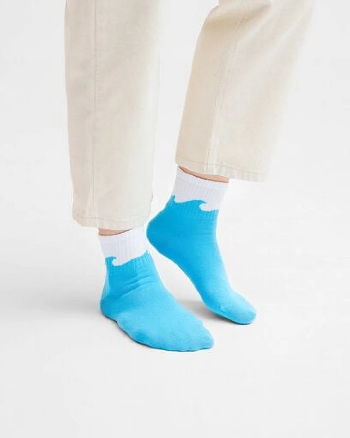 Natural Vibes Waves Socken