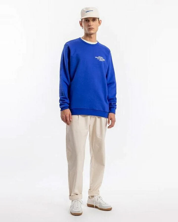 Rotholz Willkommen Print Sweatshirt aus Bio-Baumwolle