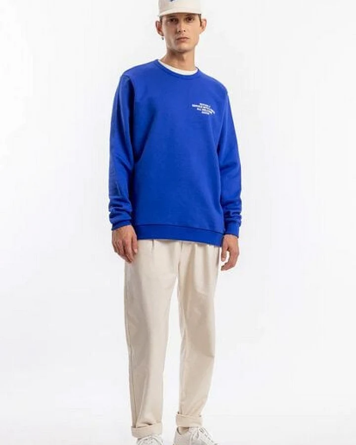 Rotholz Willkommen Print Sweatshirt aus Bio-Baumwolle