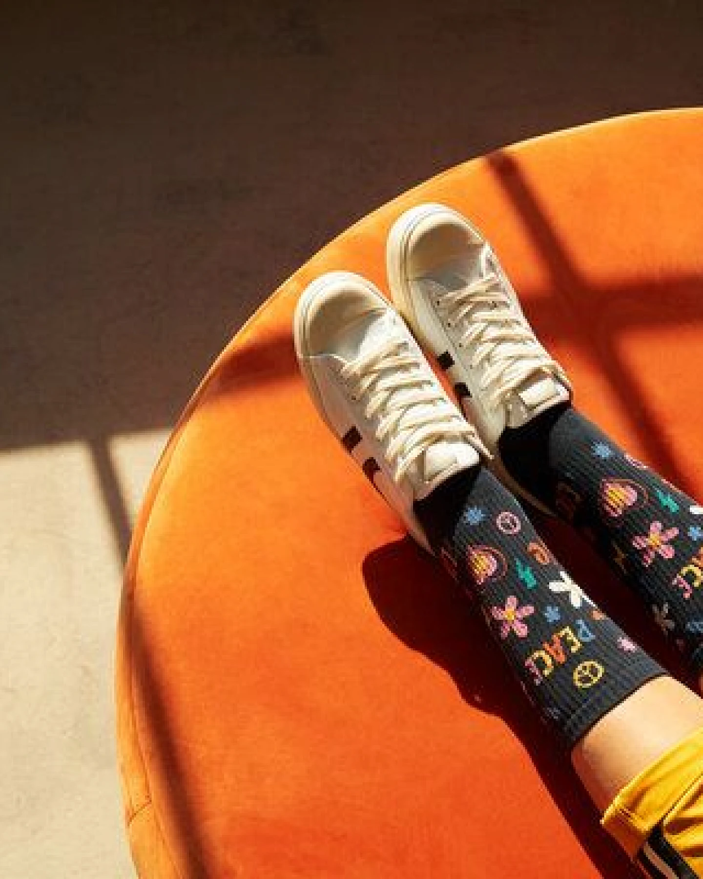 Natural Vibes Peace & Love Hippie Socken Bio GOTS – Ansicht 3