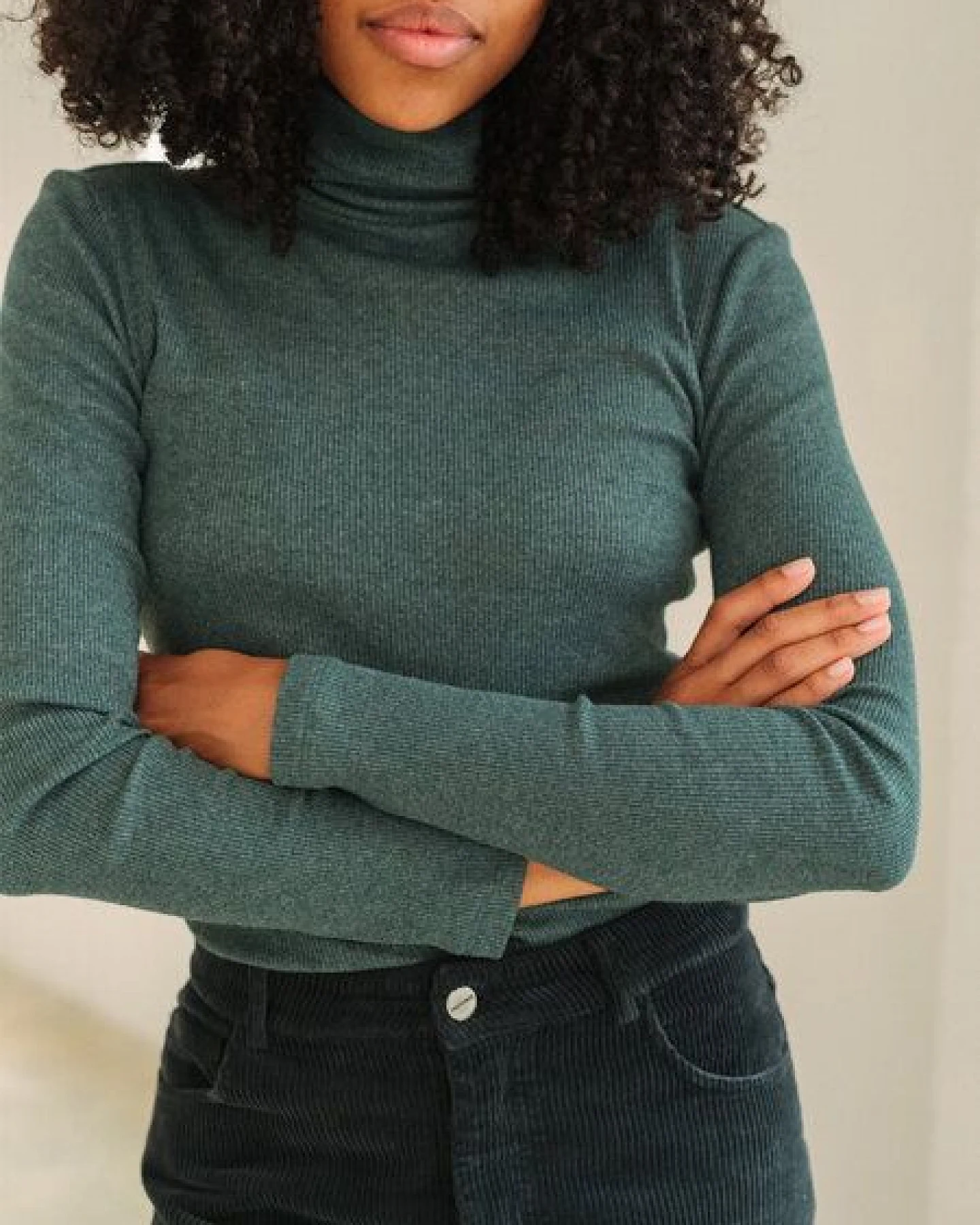 TWOTHIRDS Rollkragenpullover CANNA aus recycelten Materialien – Ansicht 4