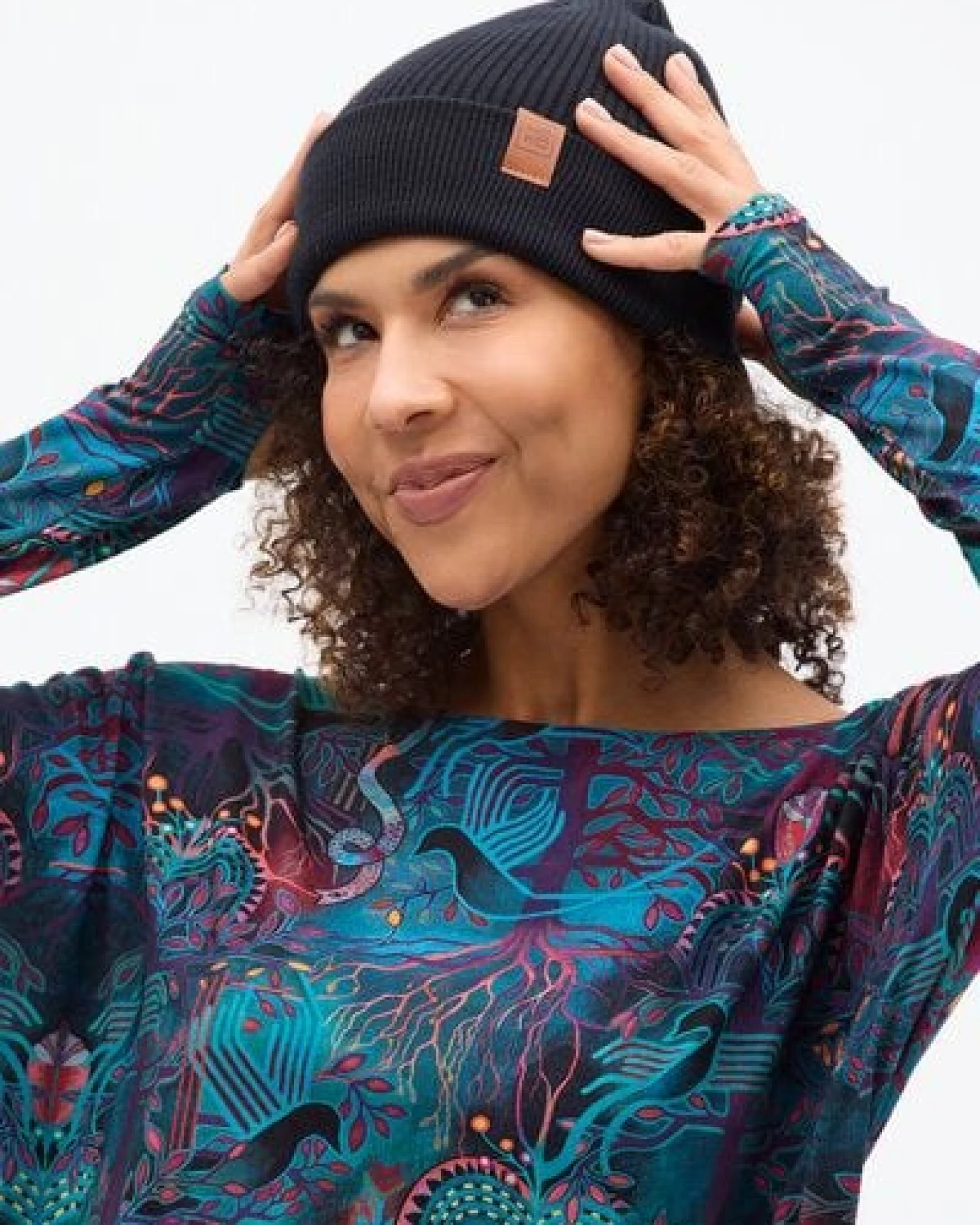 Mütze Peak Knit – Fairtrade Cotton – Klassische Beanie – Warm – Unisex – KOKOworld – Ansicht 2