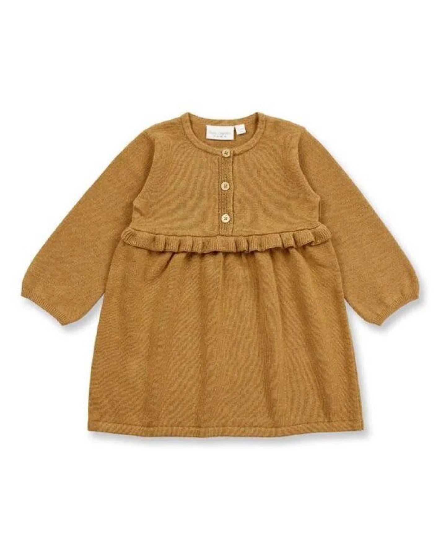 sense-organics Kinder-Strickkleid Flora von Sense Organics GOTS – Ansicht 2