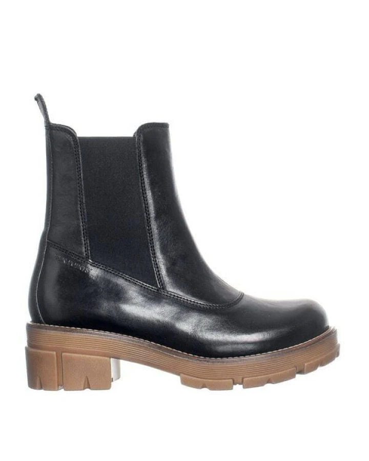 Ten Points Lederboots mit dicker Sohle, Cecilia