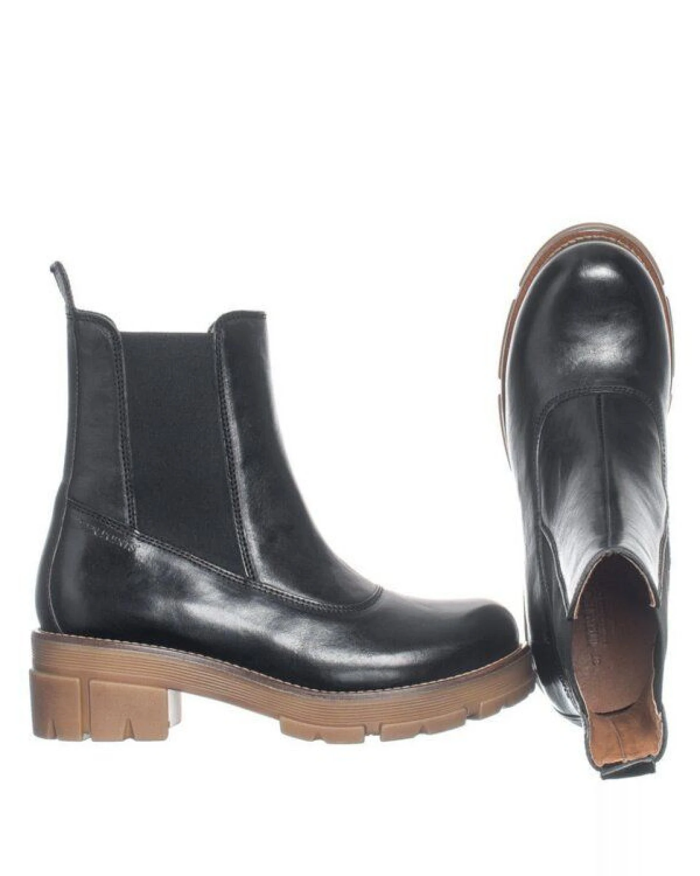 Ten Points Lederboots mit dicker Sohle, Cecilia – Ansicht 3