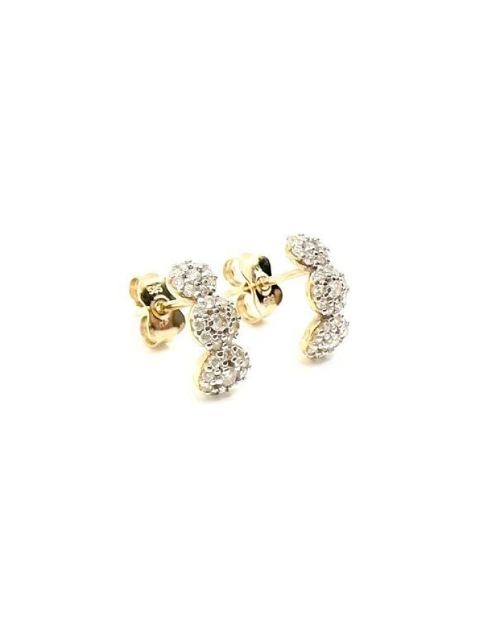 MOANINA Ohrringe Sanza - 585 Massivgold