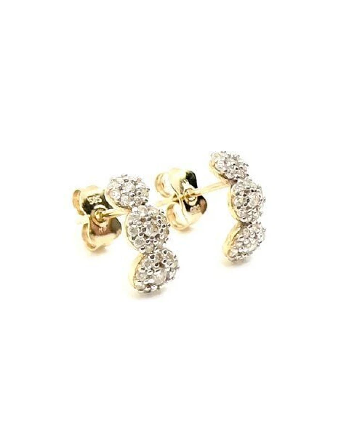 MOANINA Ohrringe Sanza - 585 Massivgold