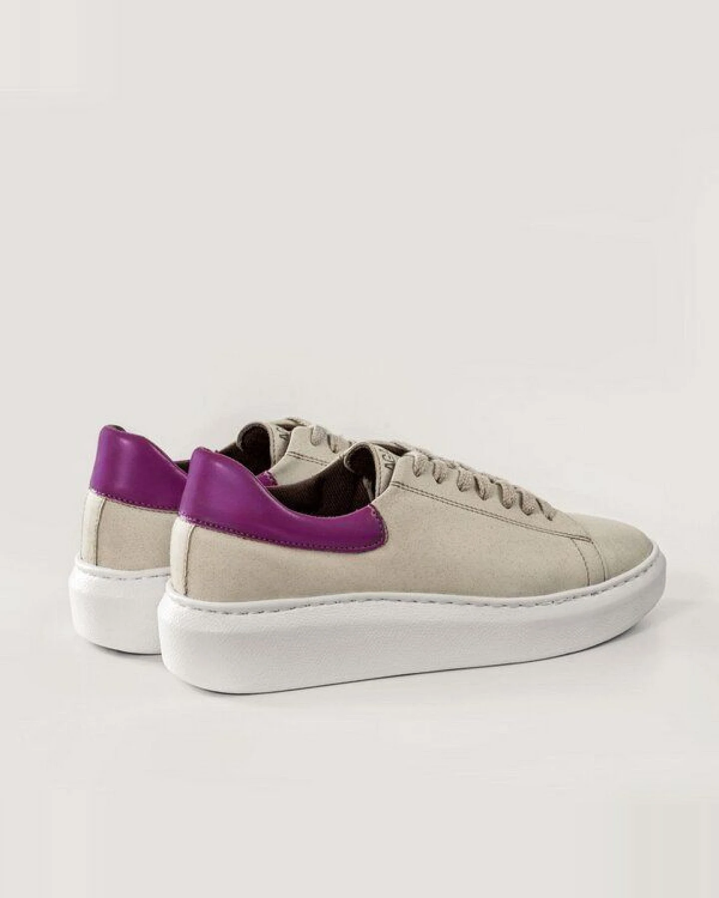 AGAZI EMMA - apple & corn leather sneakers (vegan, plant-based) – Ansicht 4
