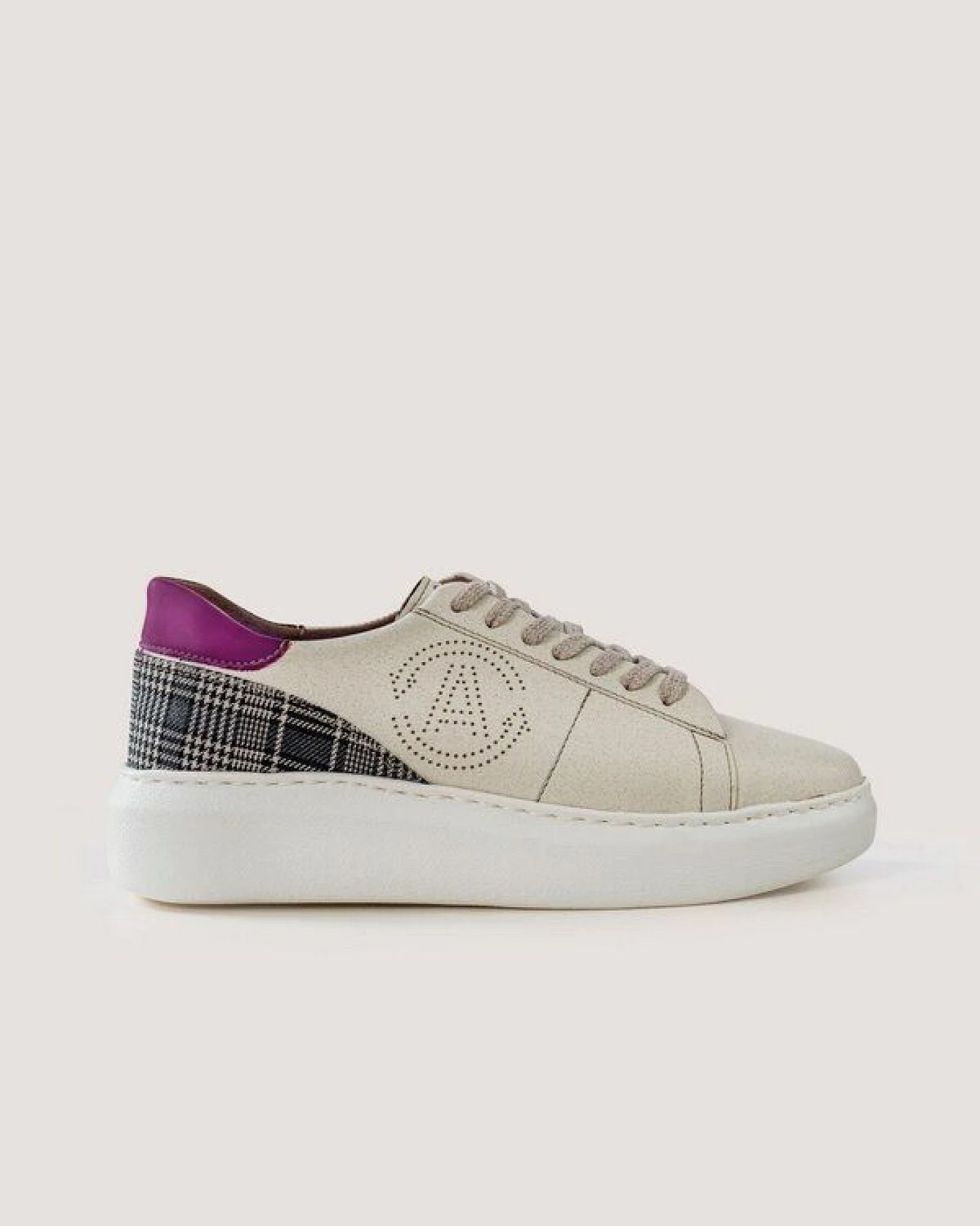 AGAZI EMMA - apple & corn leather sneakers (vegan, plant-based) – Ansicht 3