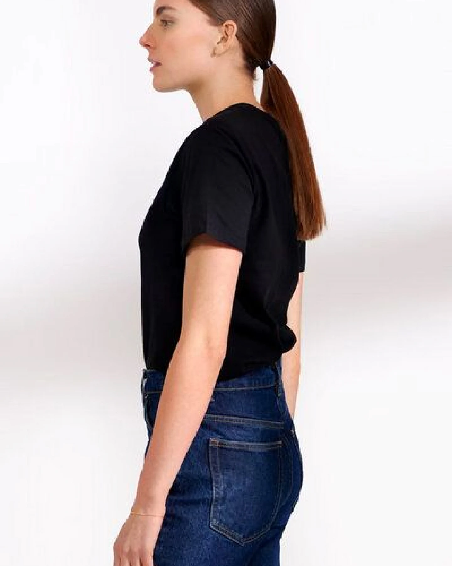 Bread & Boxers Damen T-Shirt mit Rundhalsausschnitt "WMN - CREW NECK REGULAR" - 100% Biobaumwolle - GOTS – Ansicht 2