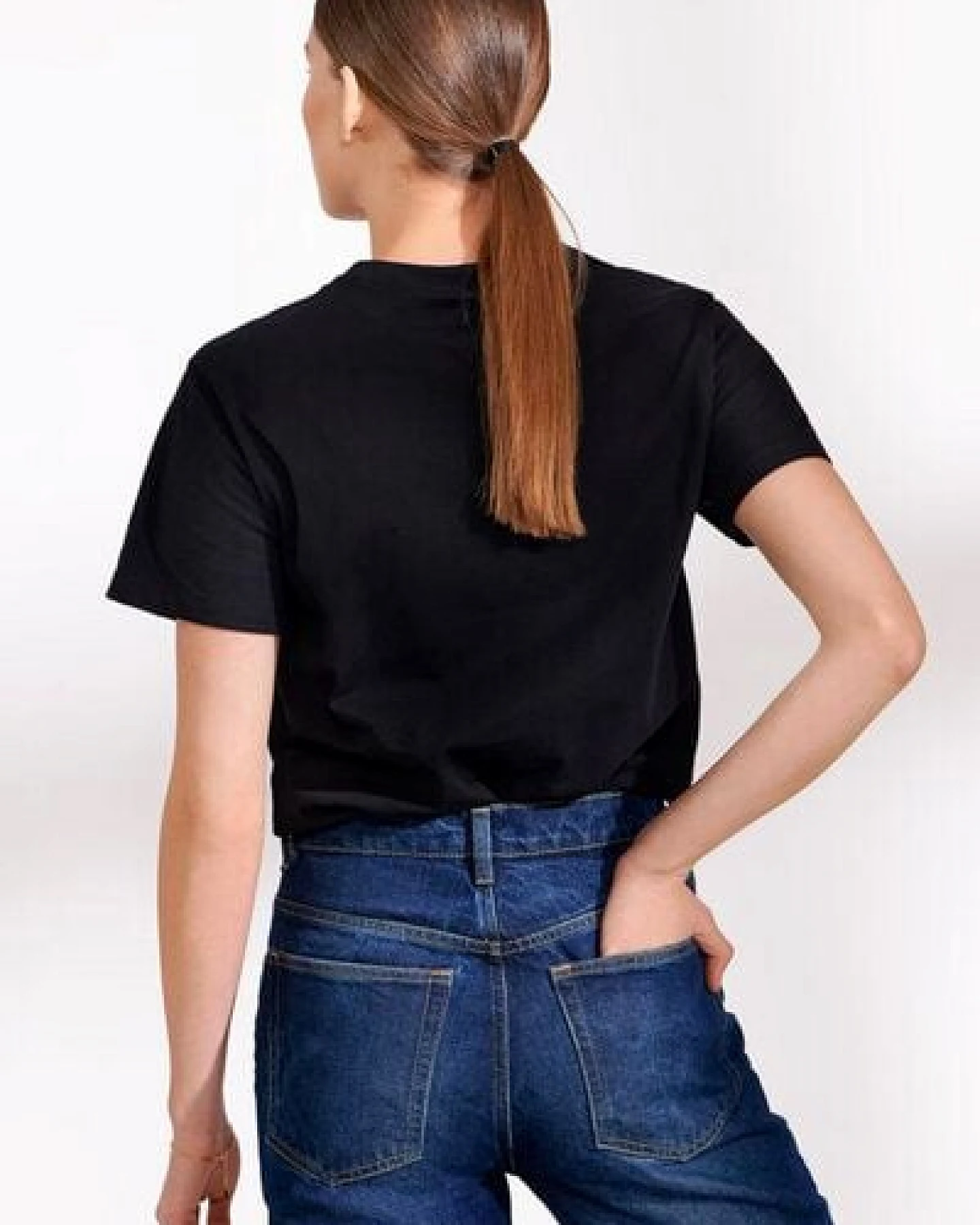 Bread & Boxers Damen T-Shirt mit Rundhalsausschnitt "WMN - CREW NECK REGULAR" - 100% Biobaumwolle - GOTS – Ansicht 3