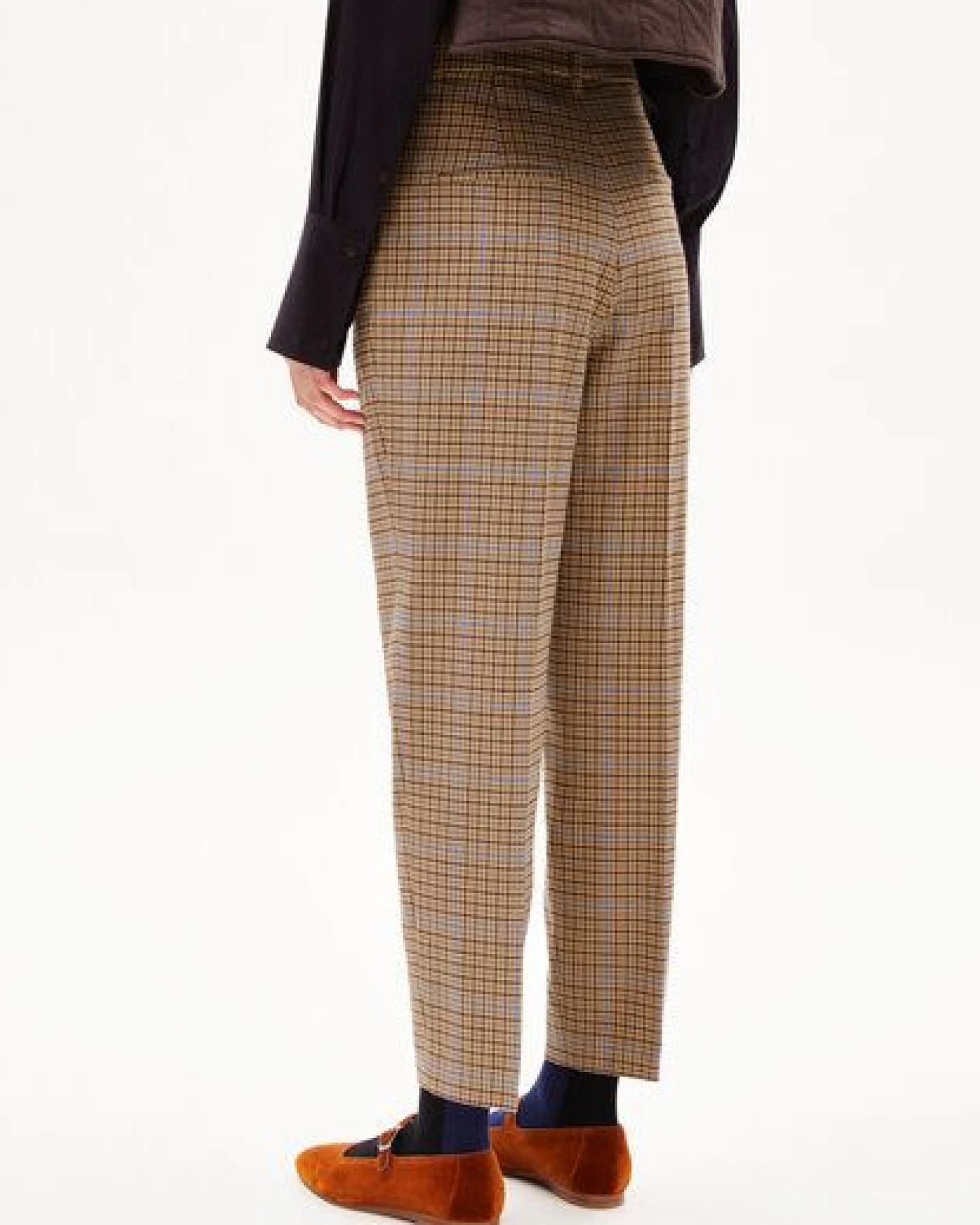 ARMEDANGELS WARMAAR PATTERN - Damen Webhose aus Bio-Baumwoll Mix – Ansicht 2