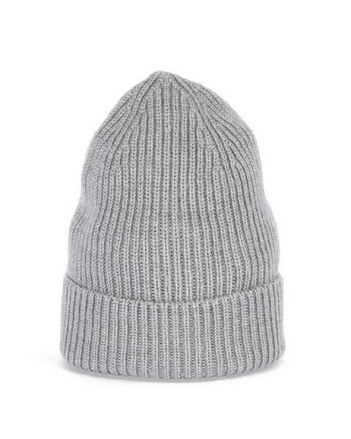 YTWOO Unisex-Mütze mit breitem Rand aus 100% Merinowolle