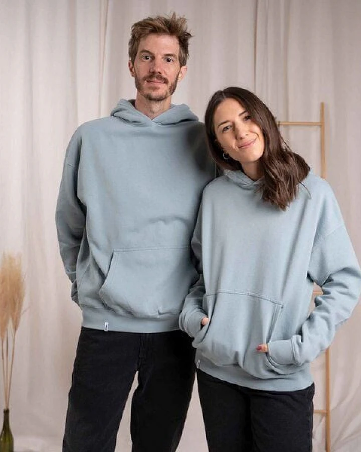 Vresh Clothing Vorest - Oversized, unisex Hoodie aus Biobaumwolle