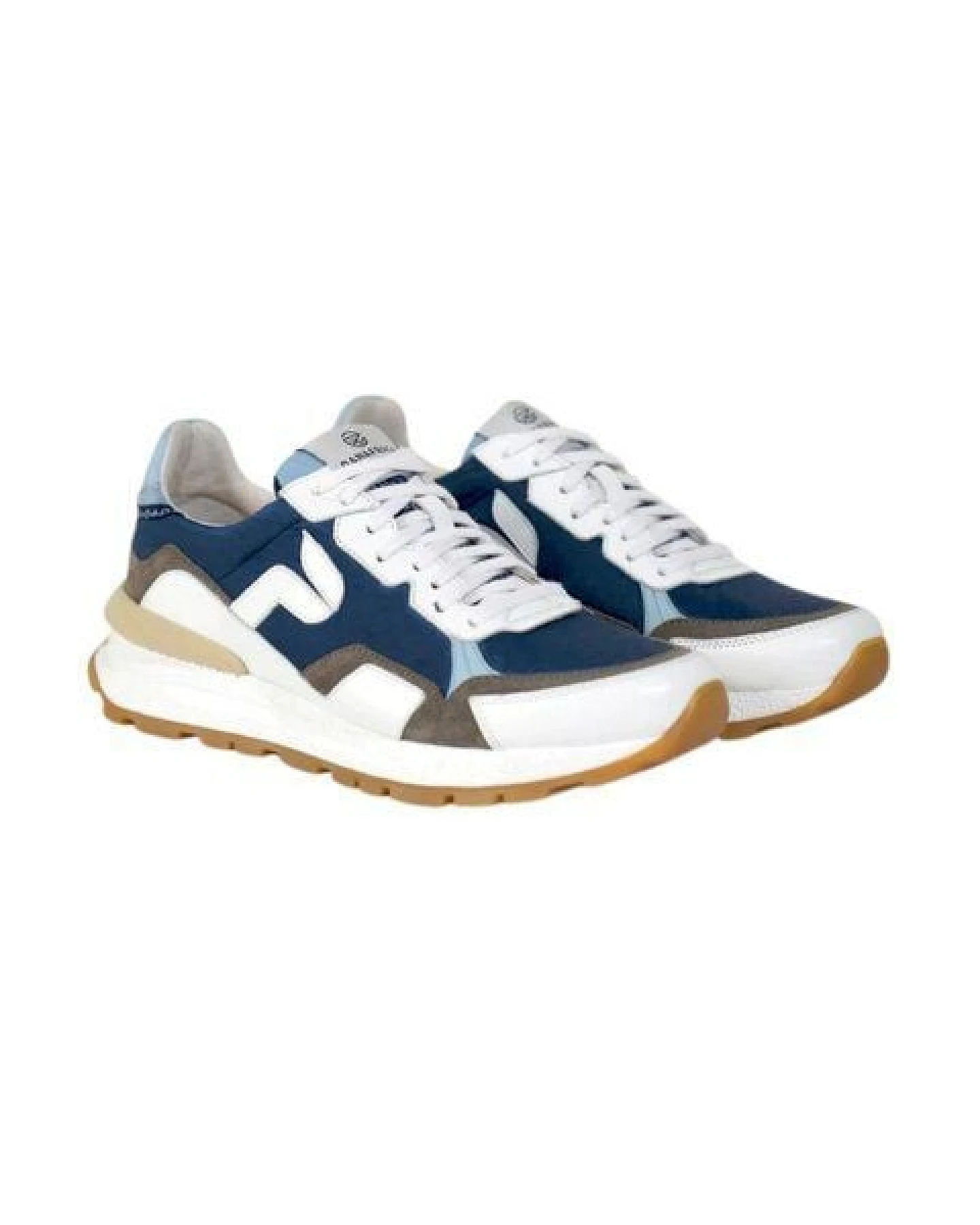 PANAFRICA Akanda - Unisex Recycling Sneaker - White/Noir/Camo/Paon/Bleu/Verde/Arbousse – Ansicht 2