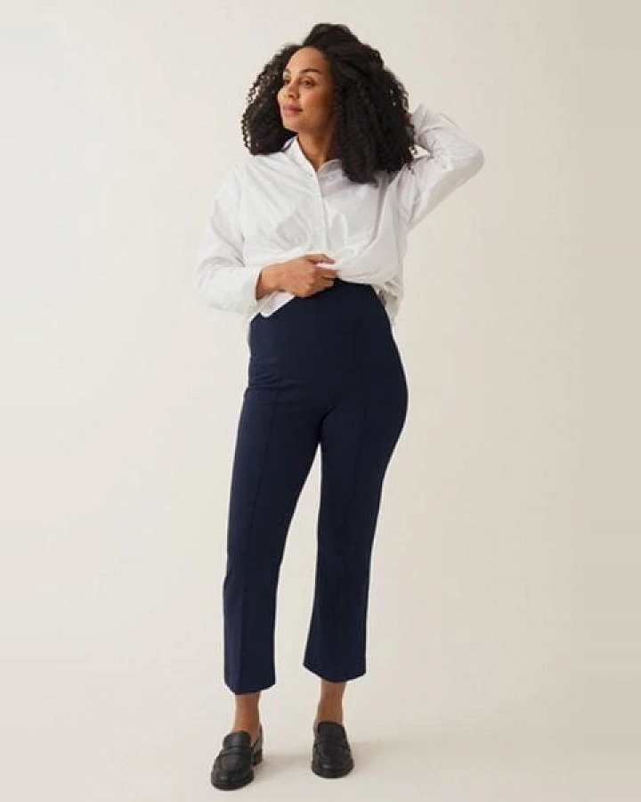 Boob Umstandshose Once-on-never-off knöchellange Hose