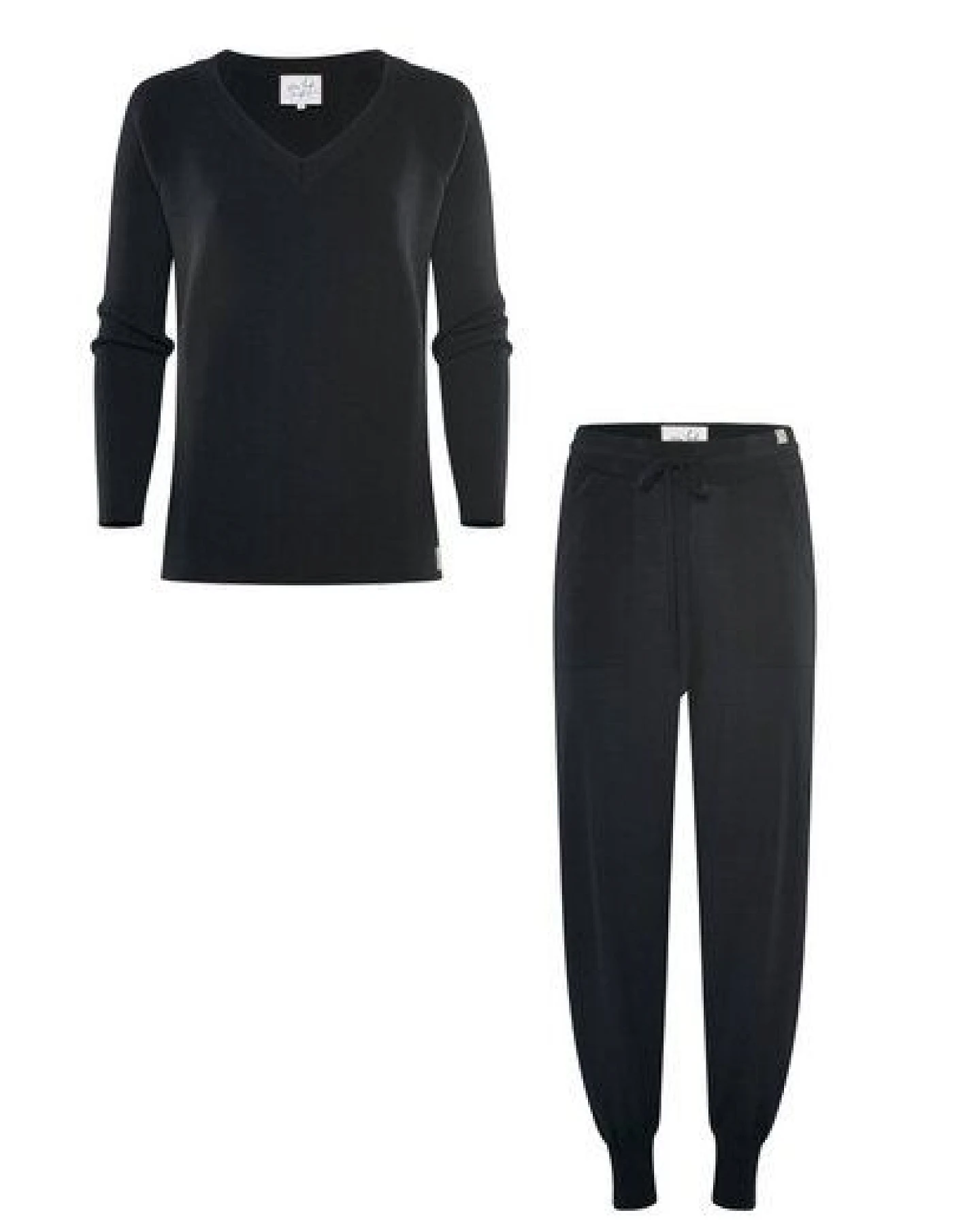 YOU LOOK PERFECT Merino Loungewear Set „Strickpullover Dorina & Strickhose Bella" – Ansicht 3