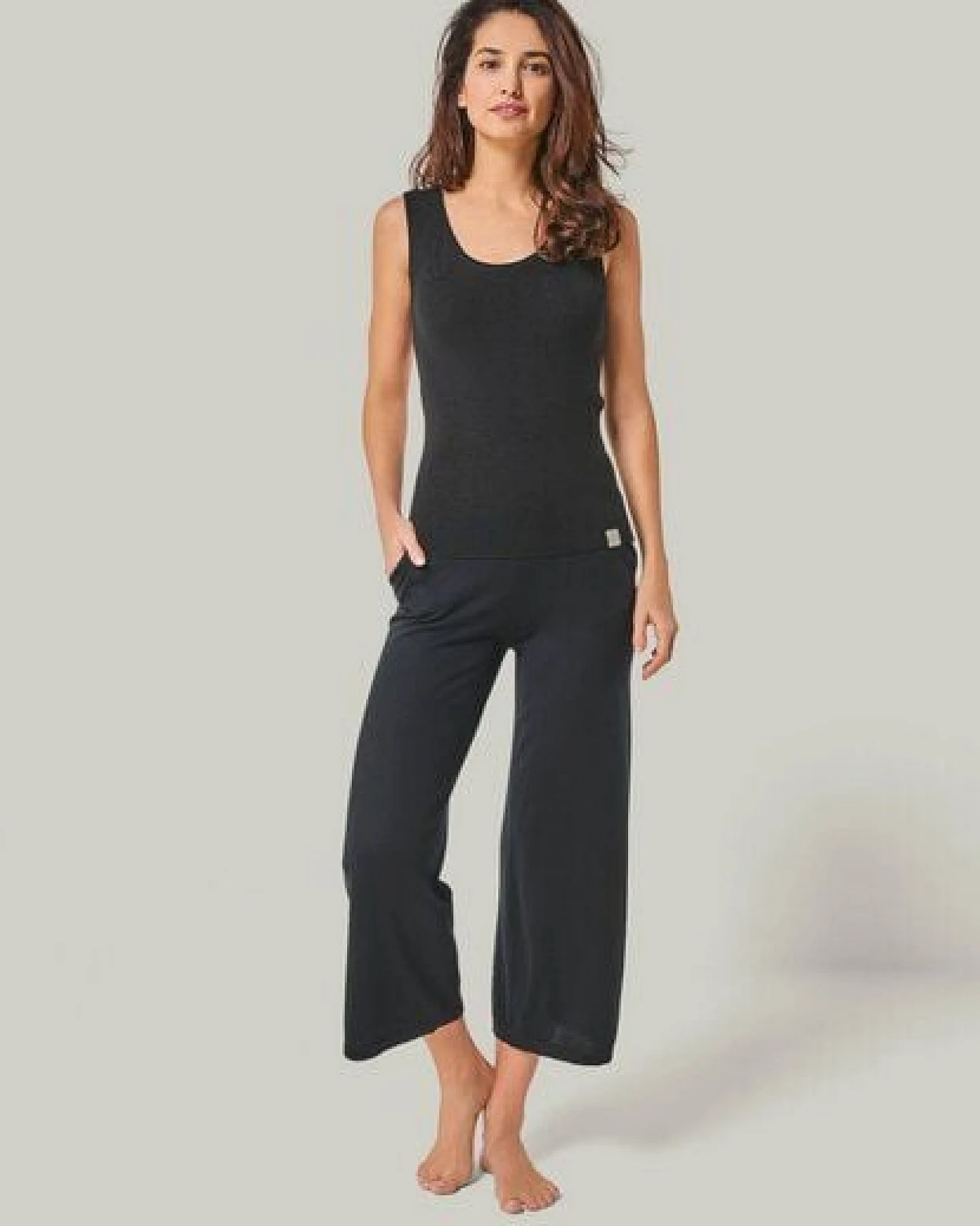 YOU LOOK PERFECT 100% Merino Culotte Strickhose "Dana" – Ansicht 3