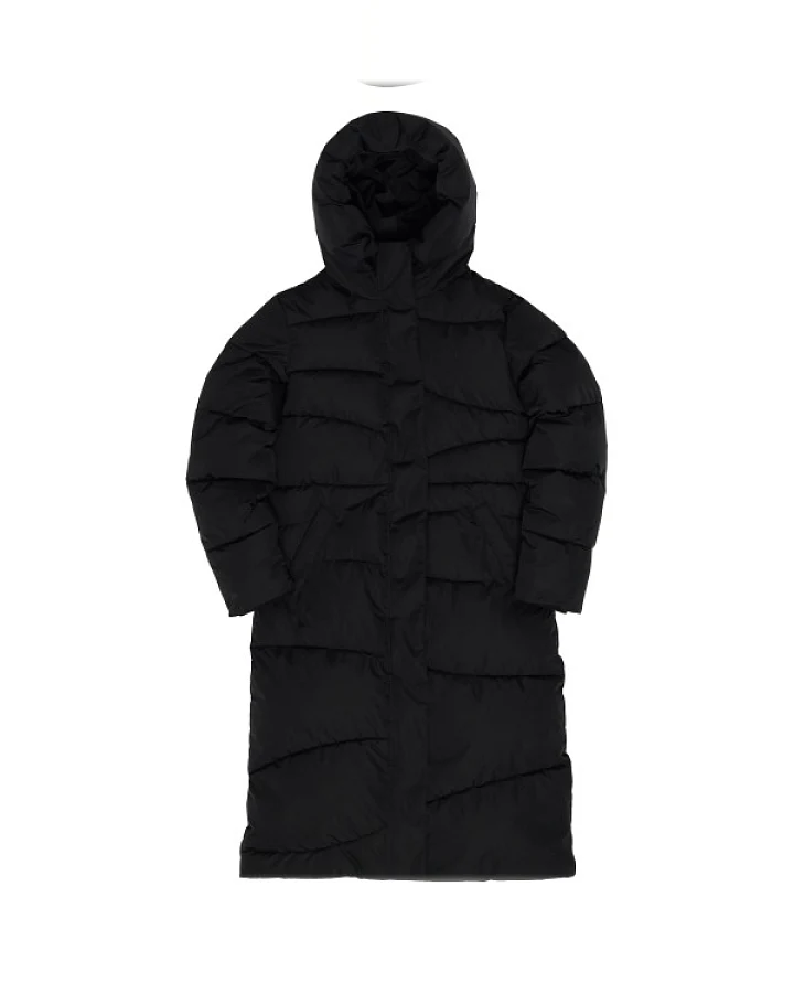 Mazine - Women's Waves Quilt Puffer Coat - Mantel Gr S schwarz