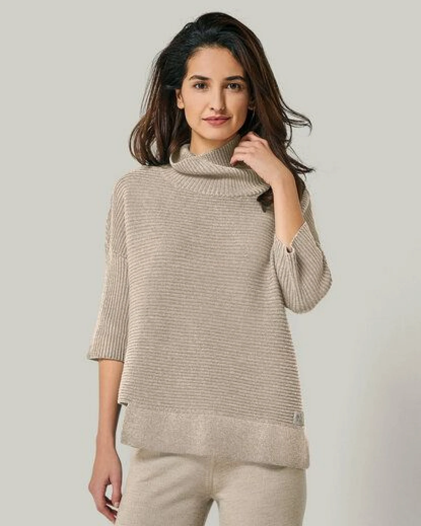 YOU LOOK PERFECT Merino Loungewear Set „Strickpullover Bailey & Strickhose Dana" – Ansicht 4