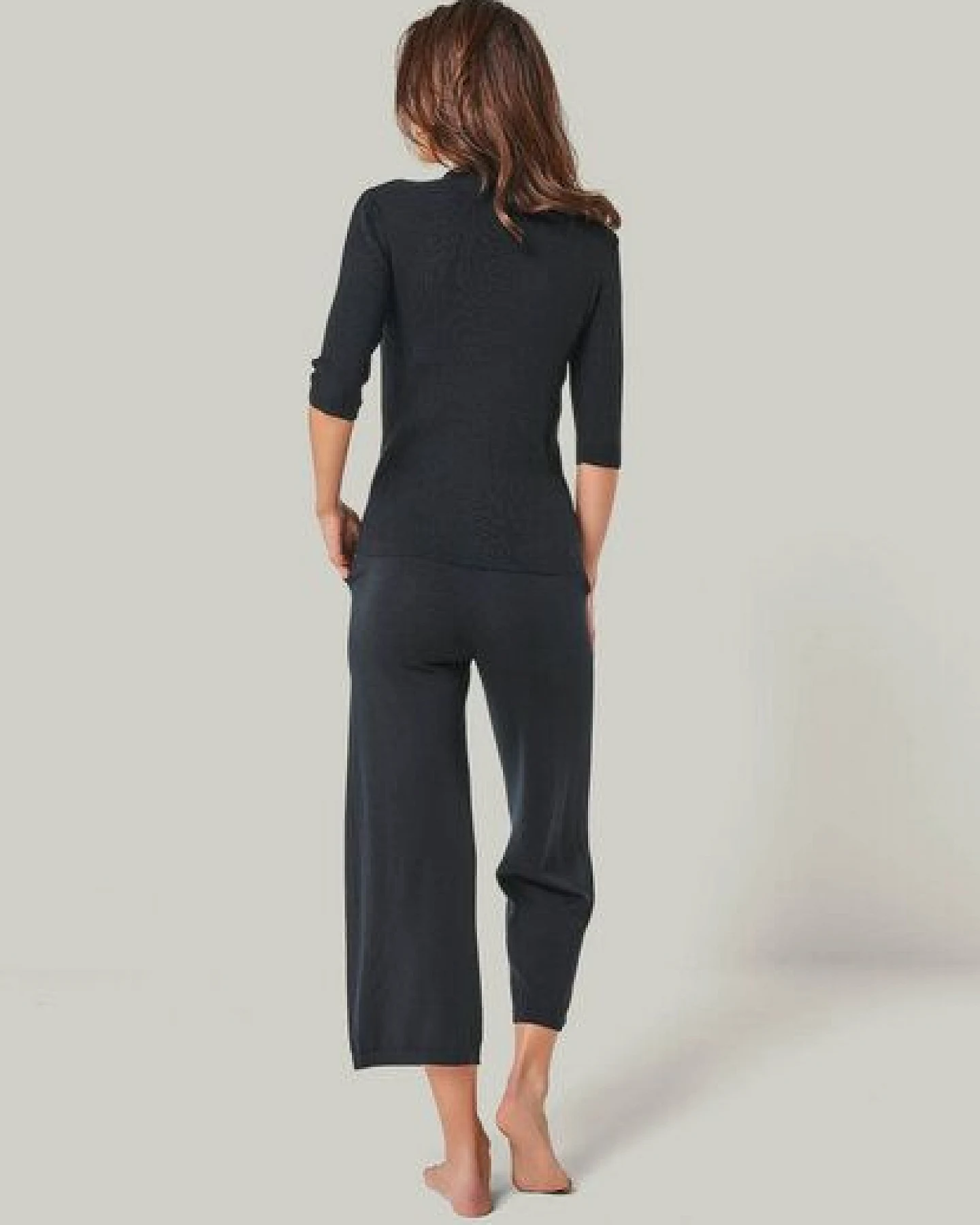 YOU LOOK PERFECT Merino Loungewear Set „Strickpullover Daria & Strickhose Dana" – Ansicht 3