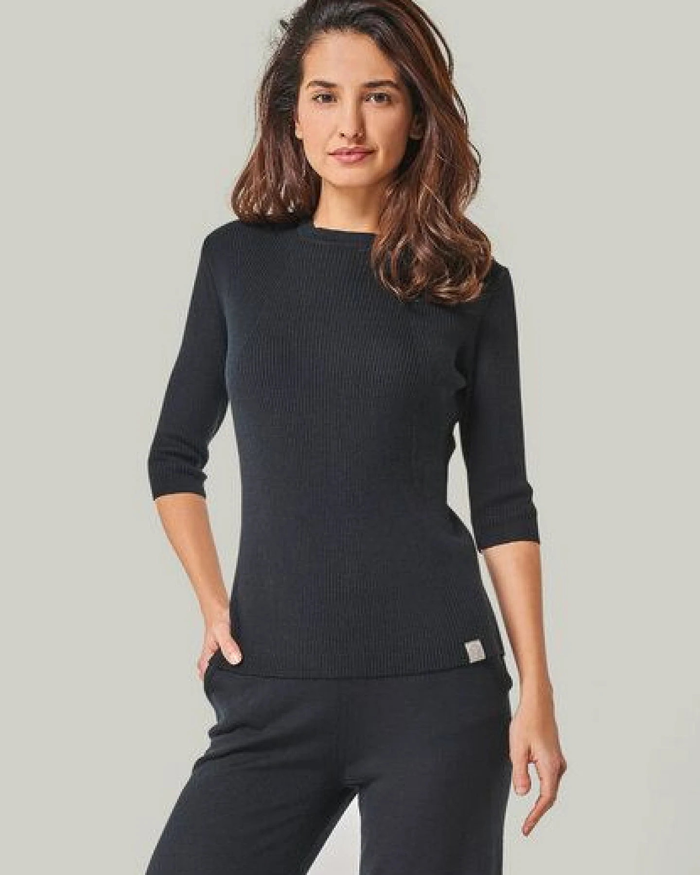 YOU LOOK PERFECT Merino Loungewear Set „Strickpullover Daria & Strickhose Dana" – Ansicht 4