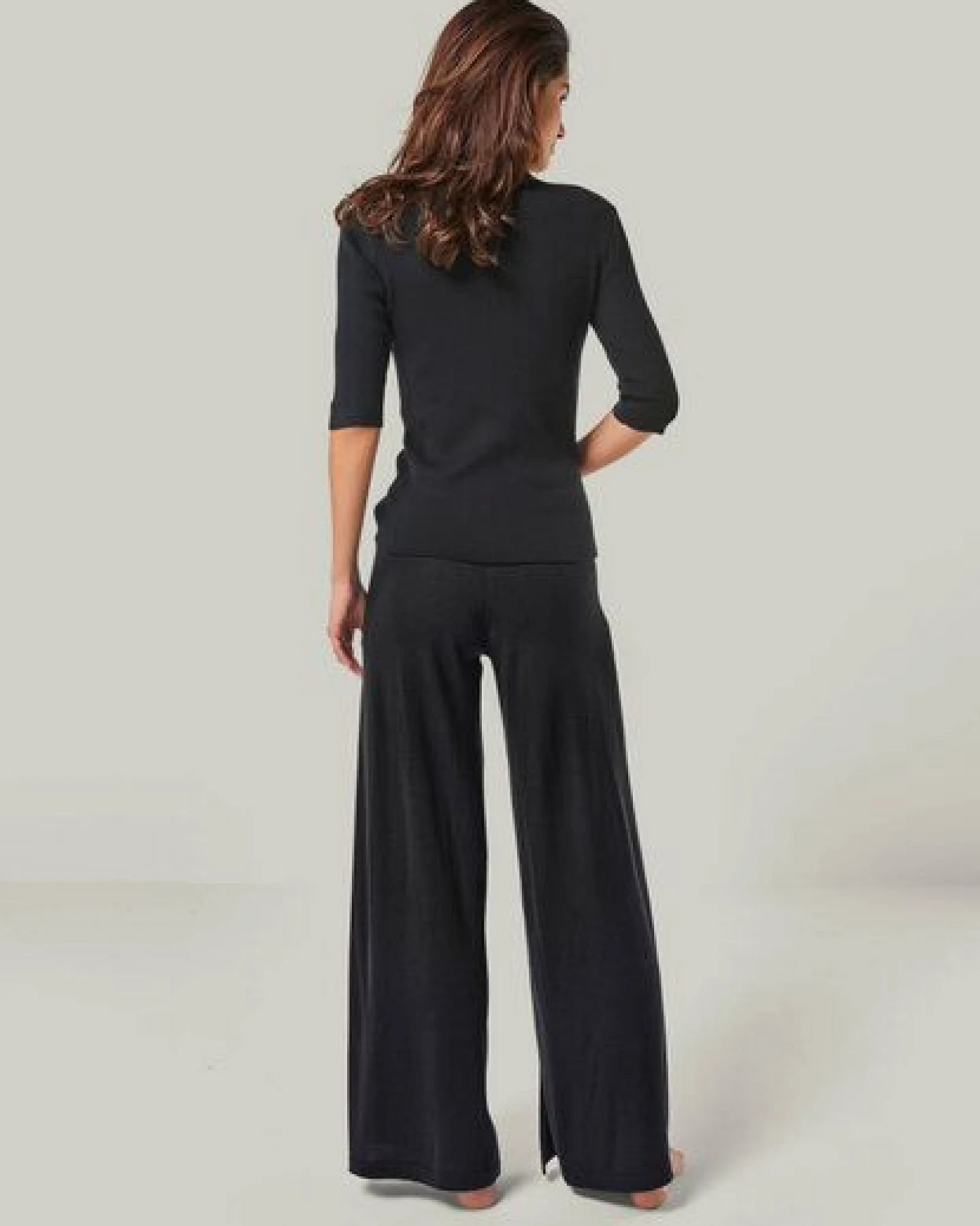 YOU LOOK PERFECT Merino Loungewear Set „Strickpullover Daria & Strickhose Bailey" – Ansicht 3