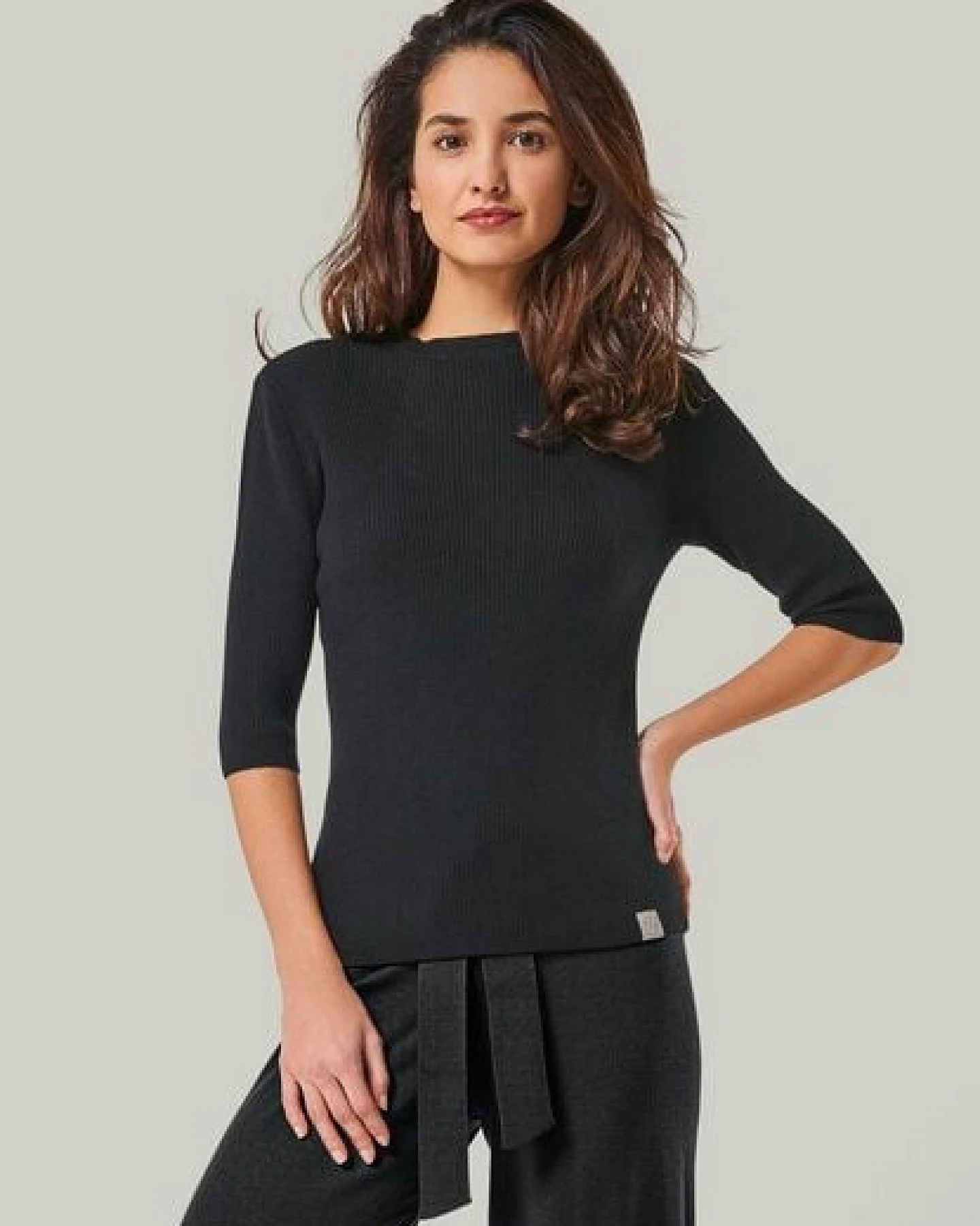 YOU LOOK PERFECT Merino Loungewear Set „Strickpullover Daria & Strickhose Bailey" – Ansicht 4