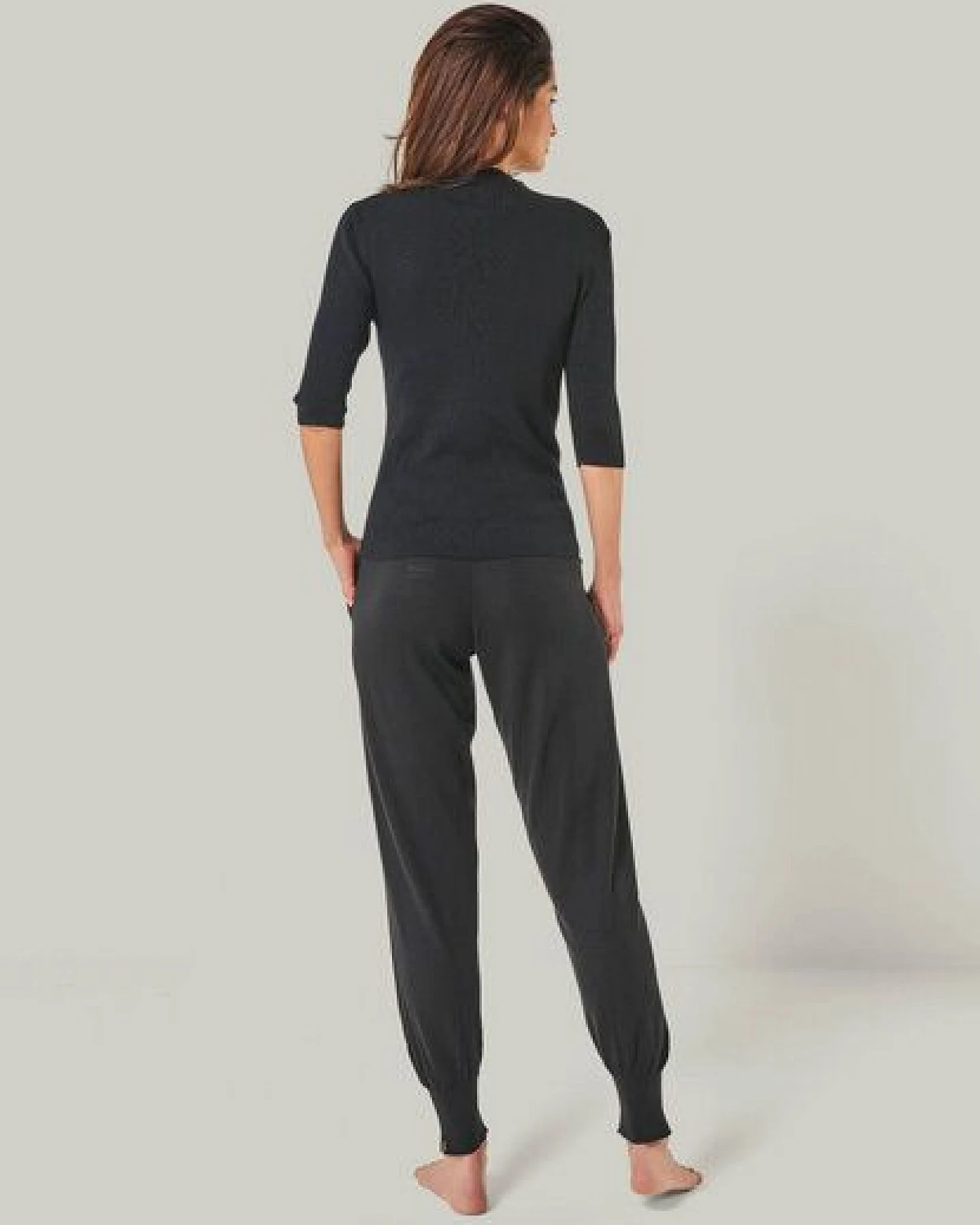YOU LOOK PERFECT Merino Loungewear Set „Strickpullover Daria & Strickhose Bella" – Ansicht 3