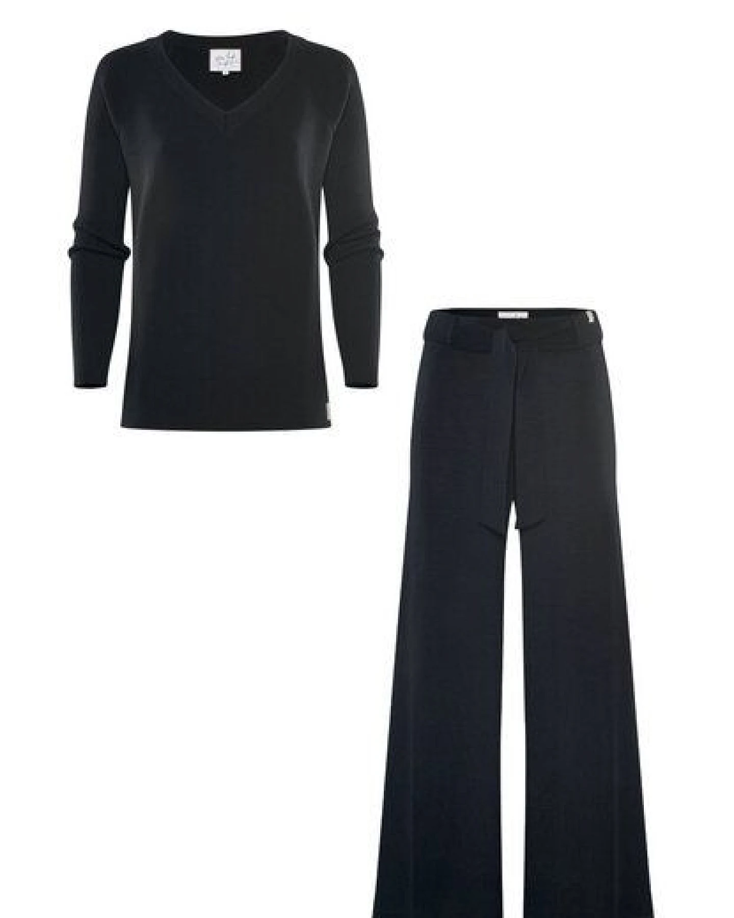 YOU LOOK PERFECT Merino Loungewear Set „Strickpullover Dorina & Strickhose Bailey" – Ansicht 3