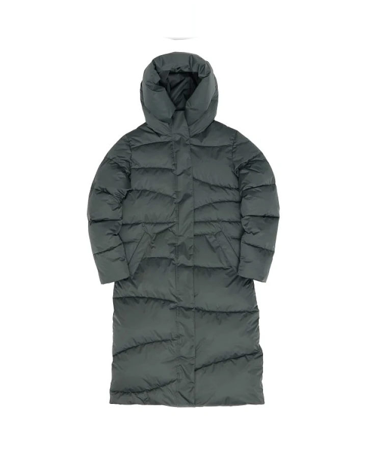 Mazine - Women's Waves Quilt Puffer Coat - Mantel Gr XL grau