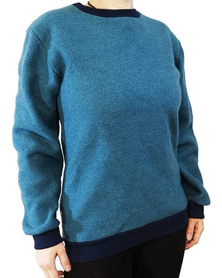 liebewicht Pullover aus Bio Wolle Wollwalk unisex