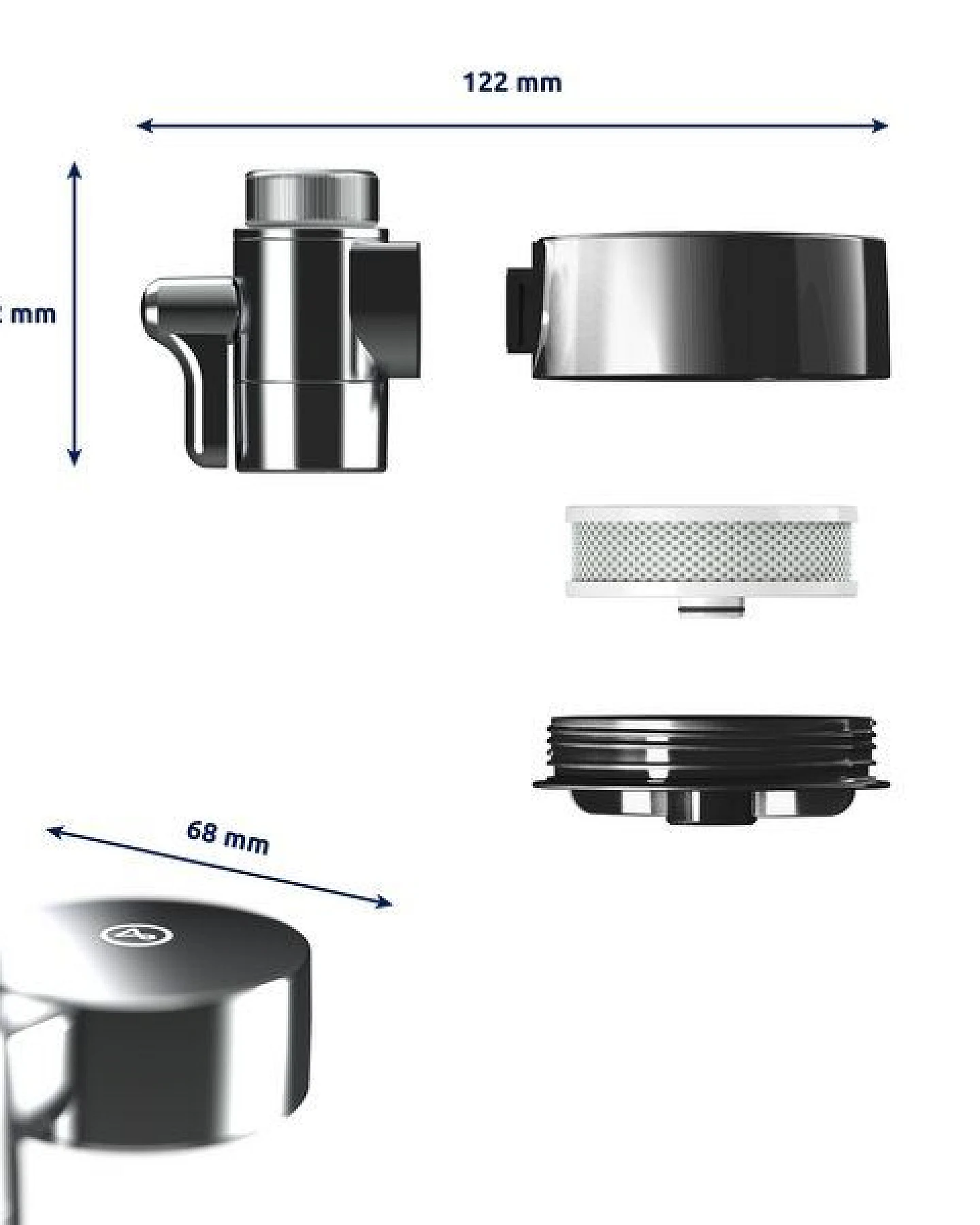 Trinkwasserfilter Tappwater EcoPro Compact - Filtert +100 Substanzen – Ansicht 4