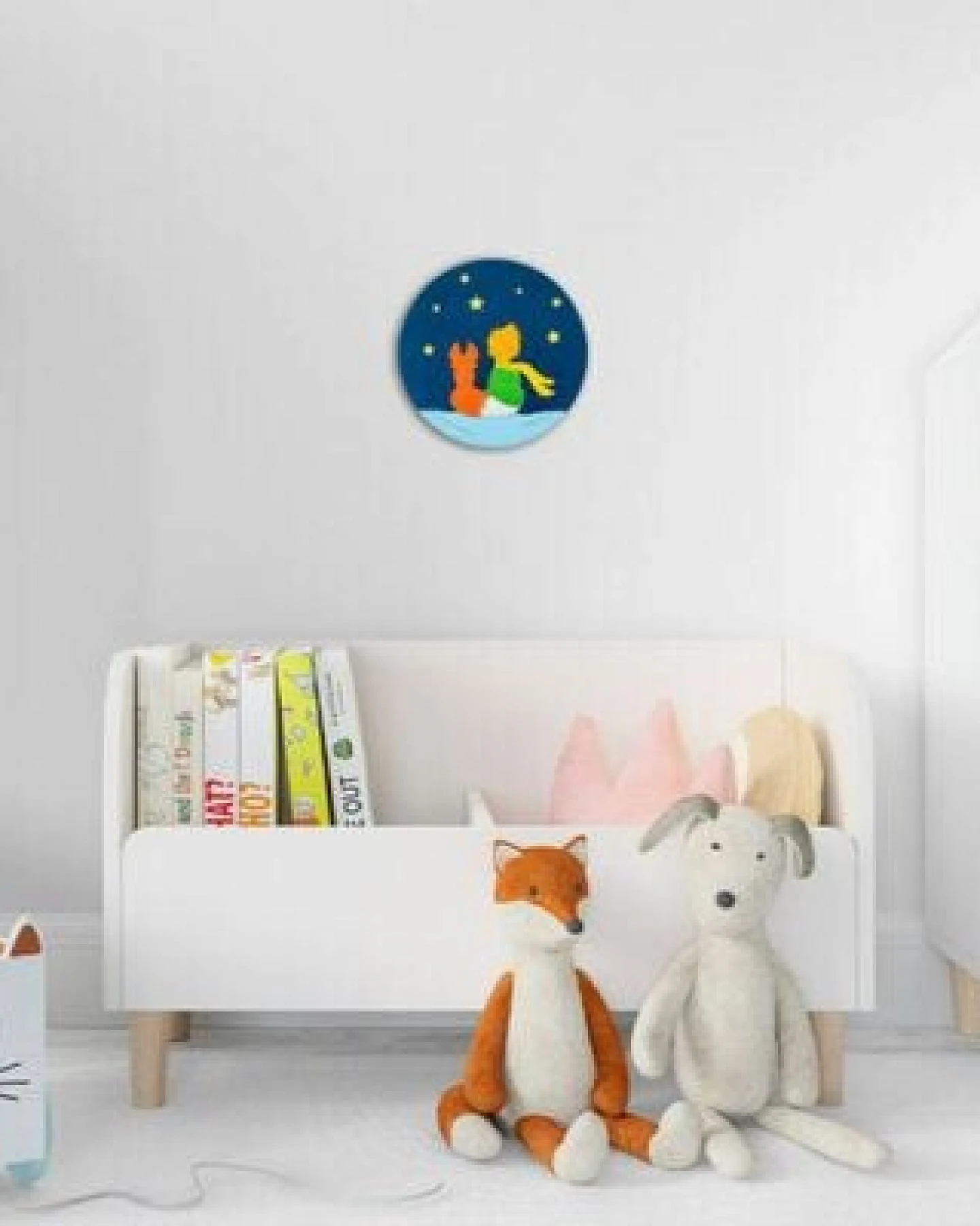 BeWooden Holzdekoration der Prinz und der Fuchs – Ansicht 2
