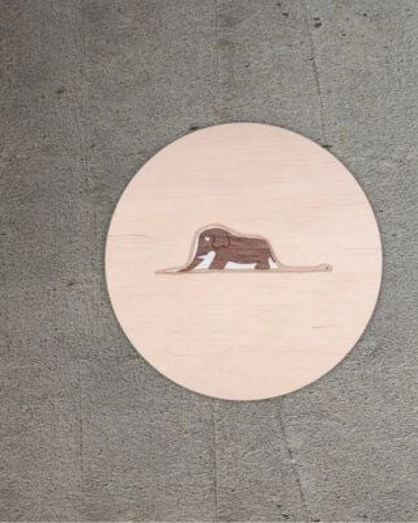 BeWooden Holzdekoration Elefant in der Riesenschlange – Ansicht 2