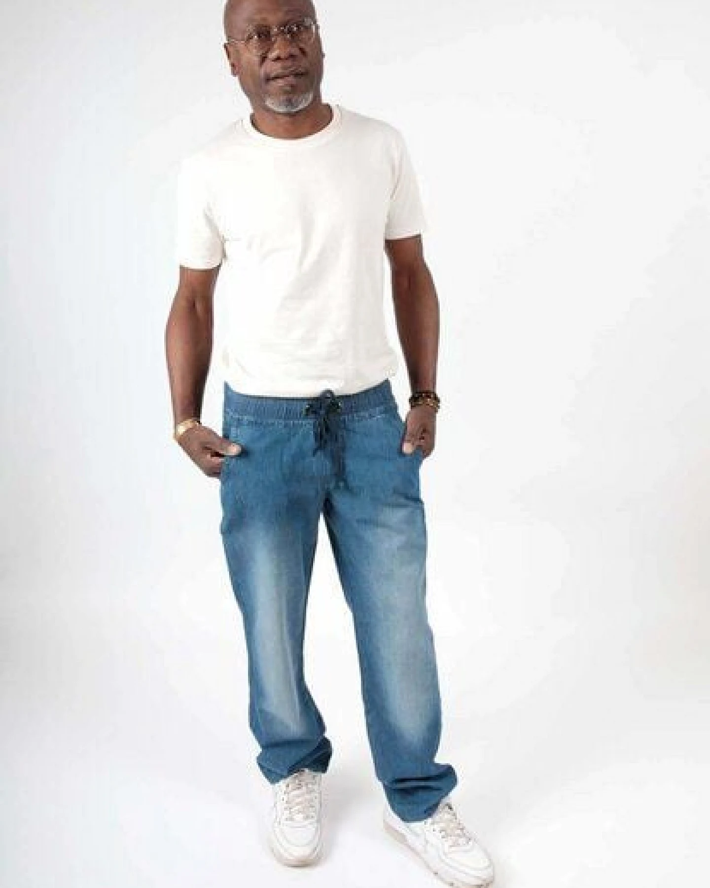 TORLAND Lockere Hose im Jeans-Look mit Gummizug CHARLIE – Ansicht 4