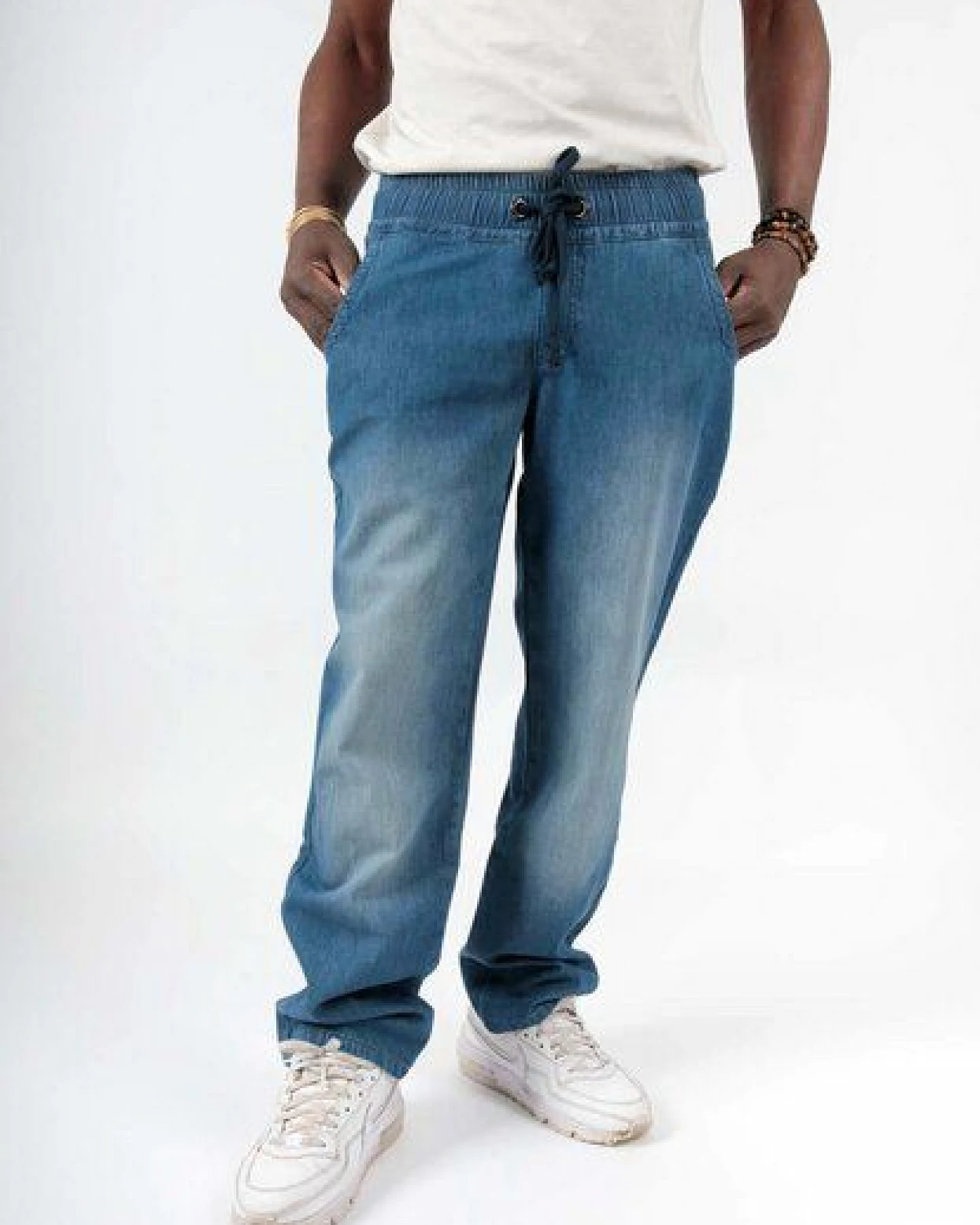 TORLAND Lockere Hose im Jeans-Look mit Gummizug CHARLIE – Ansicht 2