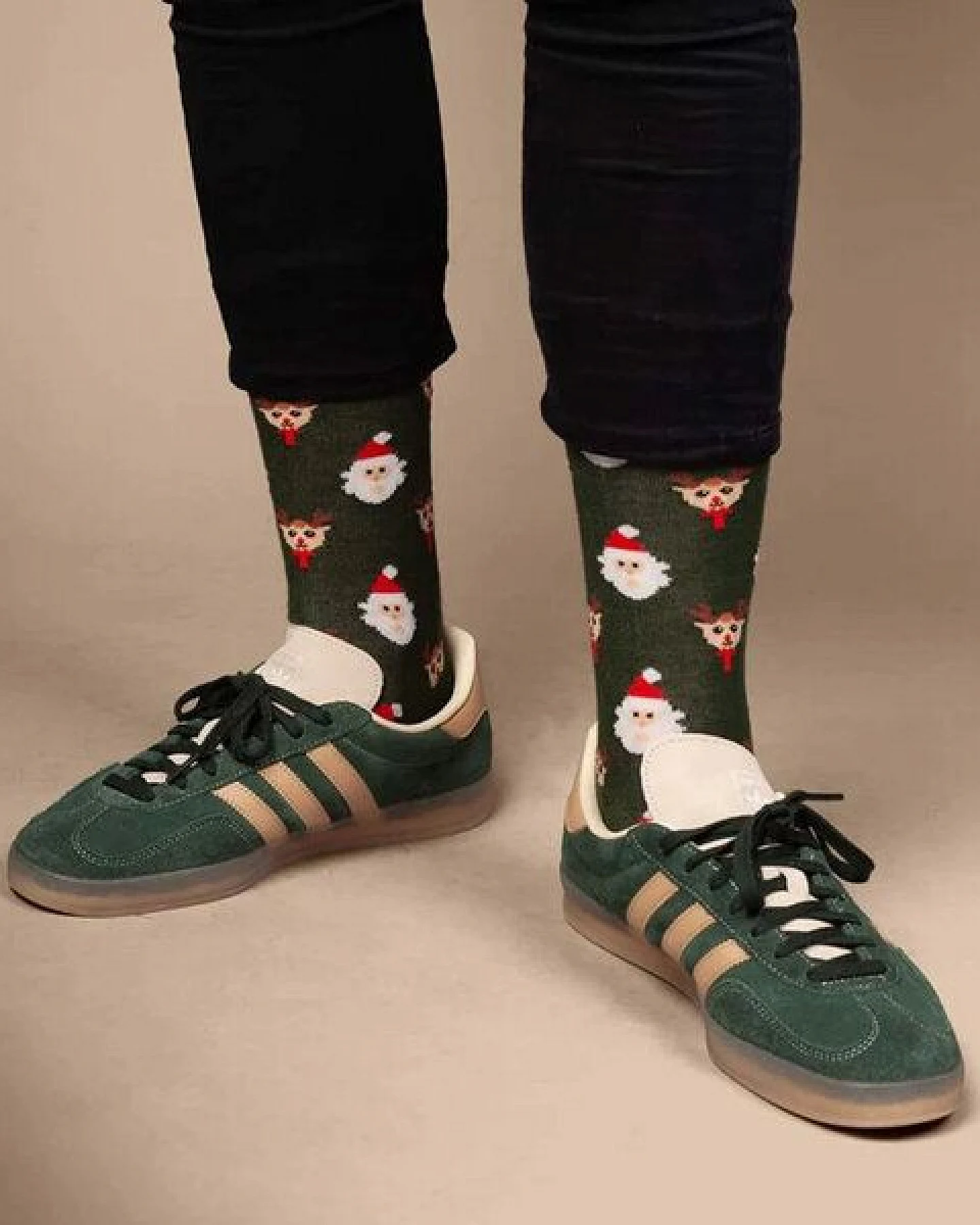 DillySocks Socken Rudolph in the Forest aus Biobaumwoll-Mix – Ansicht 3