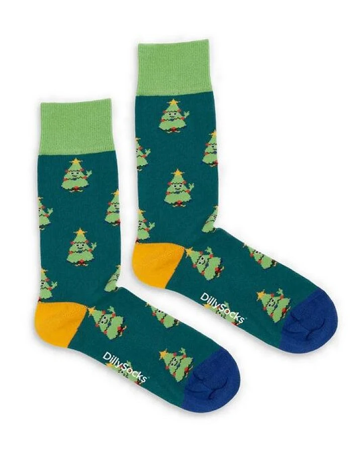 DillySocks Socken Happy Tree aus Biobaumwoll-Mix