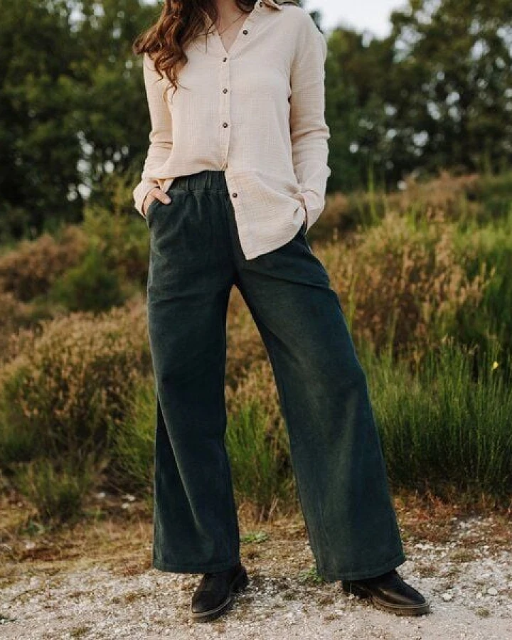 NORDLICHT Damen Cord Hose aus 100% Bio-Baumwolle LINA