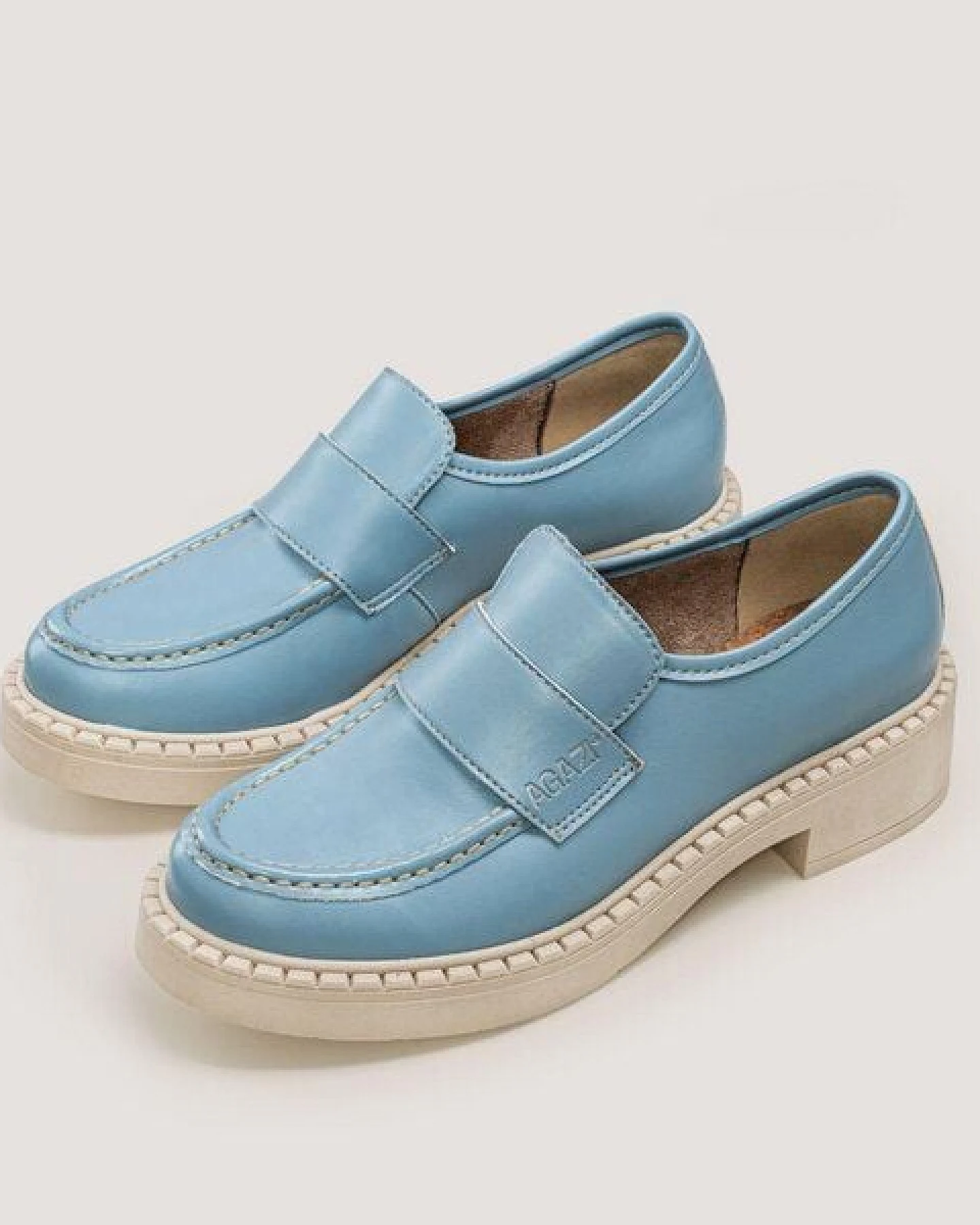 AGAZI DIANE - 3 in 1 apple leather loafers (vegan, plant-based) – Ansicht 3
