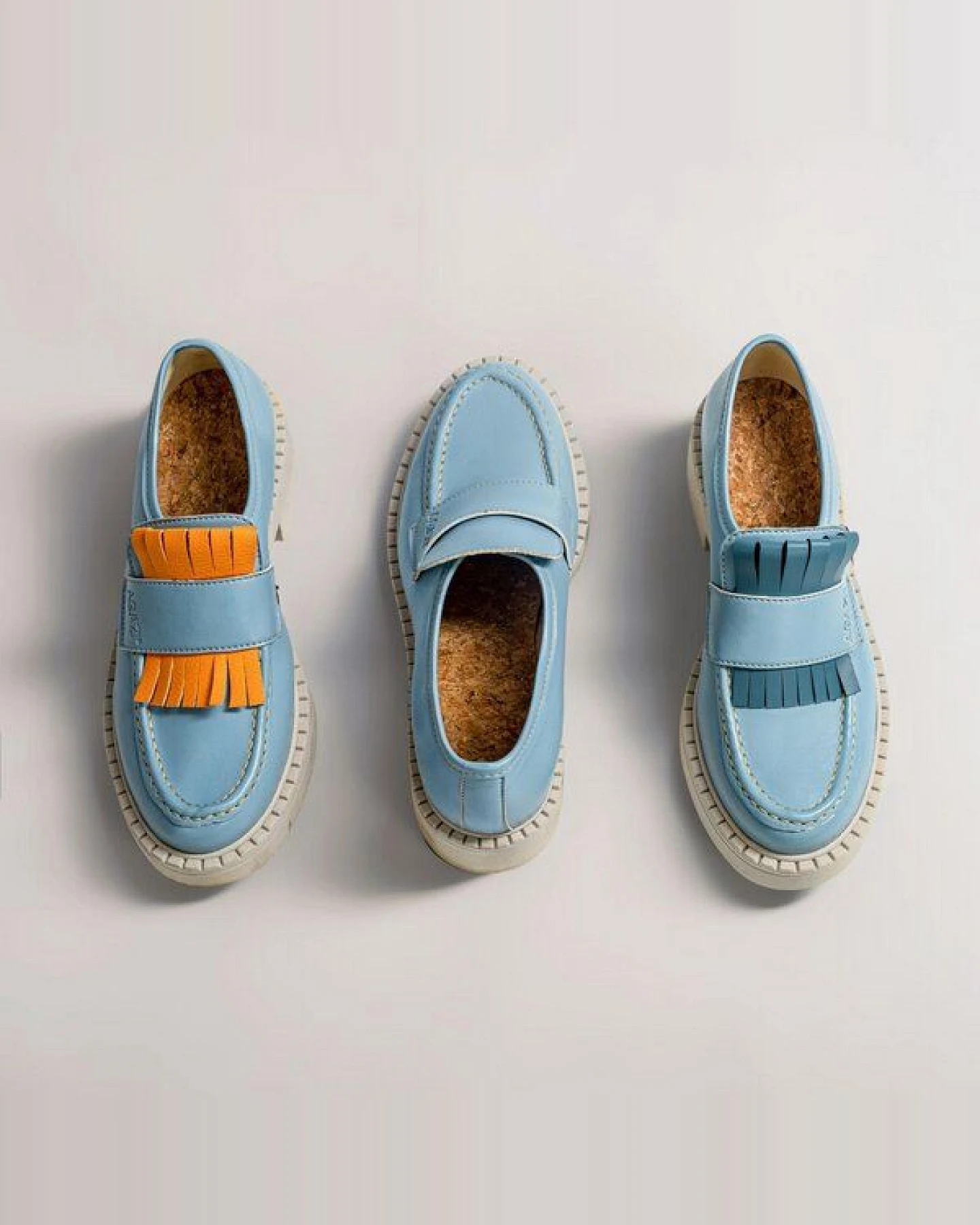 AGAZI DIANE - 3 in 1 apple leather loafers (vegan, plant-based) – Ansicht 2