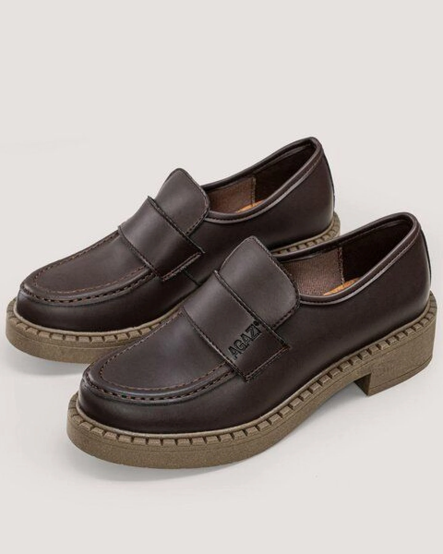 AGAZI DIANE - 3 in 1 apple leather loafers (vegan, plant-based) – Ansicht 4