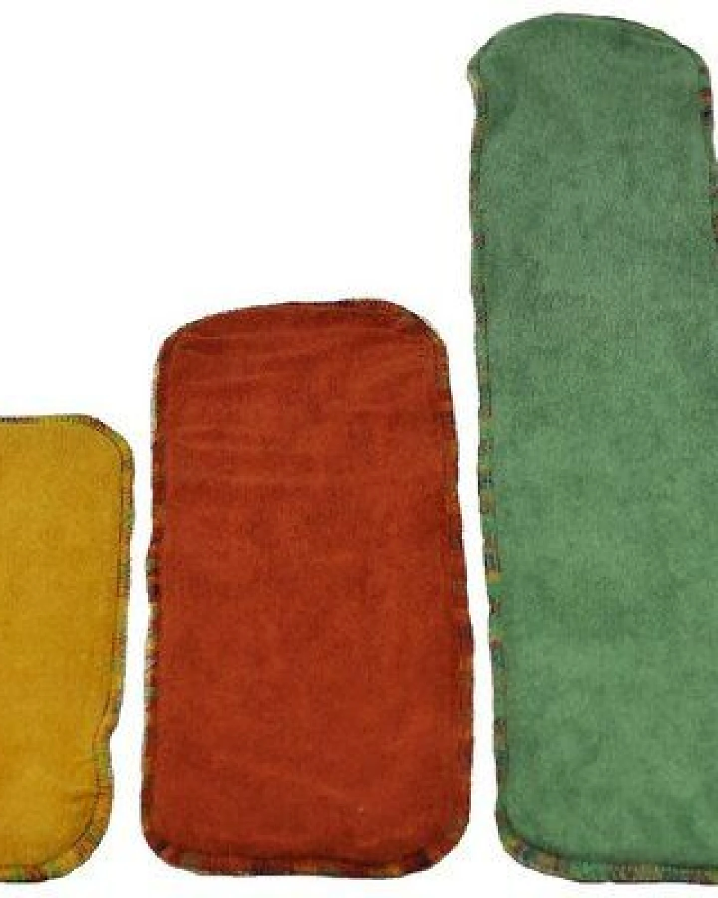 NoWaste Wrapping NoWaste Einlagen Saugeinlagen Baumwolleinlagen 4-lagig - 3 ver. Größen – Ansicht 2