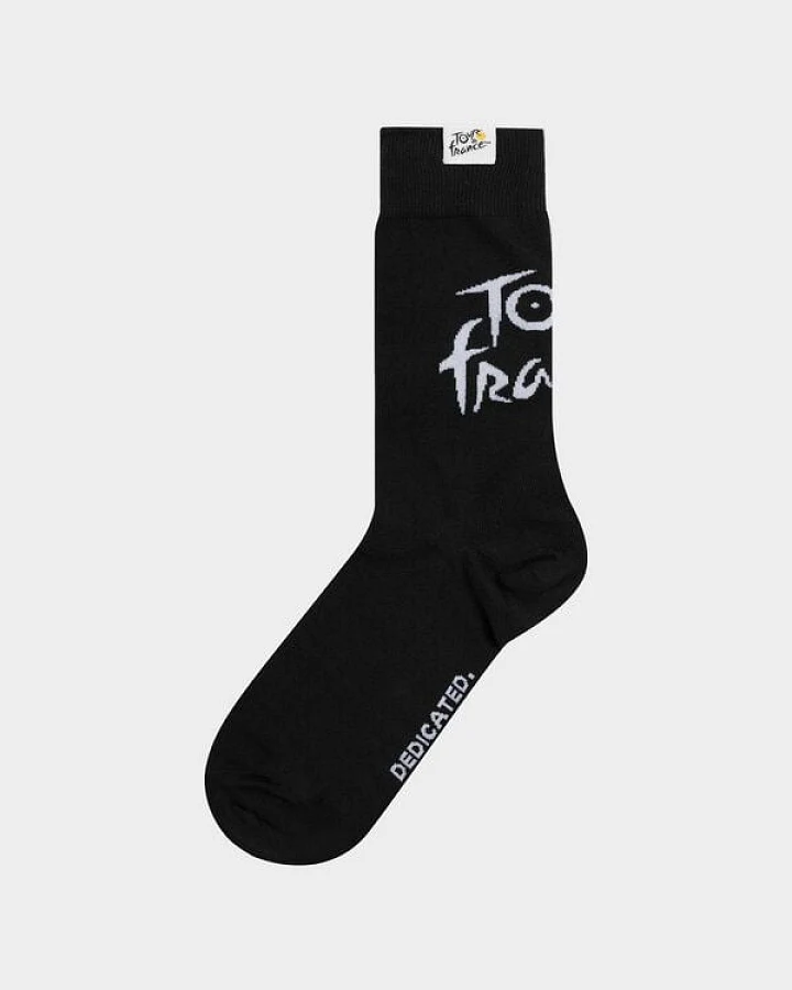 DEDICATED Socks Sigtuna Tour de France Black