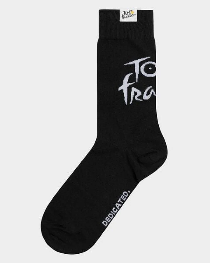 DEDICATED Socks Sigtuna Tour de France Black